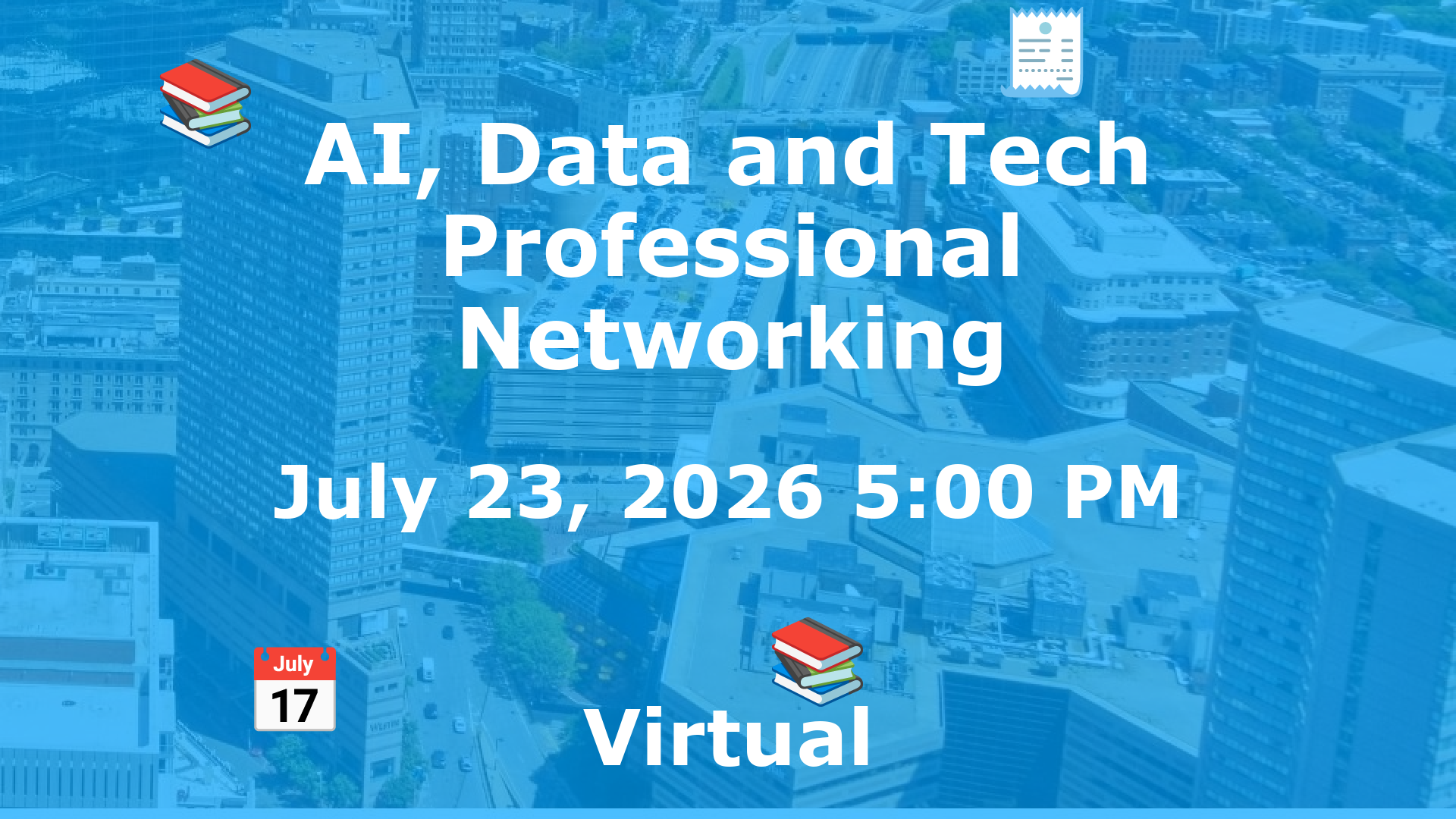 AI, Data and Tech Professional Networking event image
